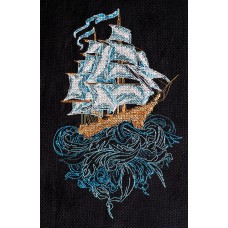 Cross-stitch kits Sailboat (Deco Scenes)