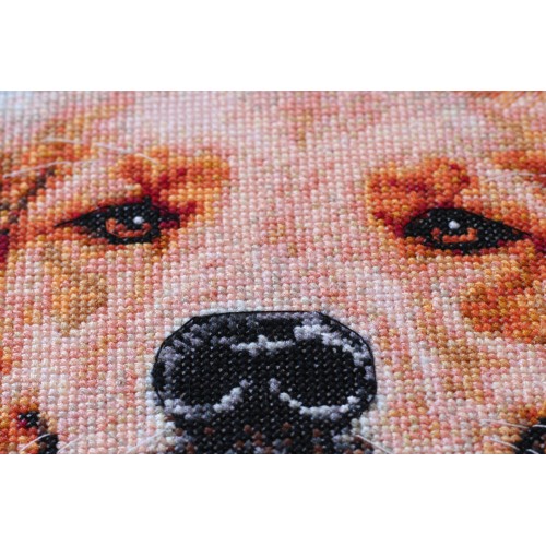 Cross-stitch kits Friend (Animals), AH-113 by Abris Art - buy online! ✿ Fast delivery ✿ Factory price ✿ Wholesale and retail ✿ Purchase Big kits for cross stitch embroidery