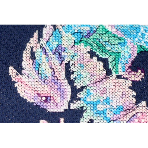 Cross-stitch kits Baby dragon (Deco Scenes), AH-157 by Abris Art - buy online! ✿ Fast delivery ✿ Factory price ✿ Wholesale and retail ✿ Purchase Big kits for cross stitch embroidery