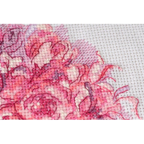 Cross-stitch kits Flower grace (Romanticism), AH-172 by Abris Art - buy online! ✿ Fast delivery ✿ Factory price ✿ Wholesale and retail ✿ Purchase Big kits for cross stitch embroidery