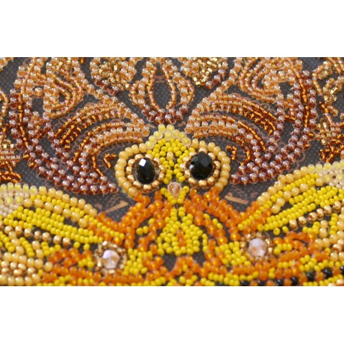 Main Bead Embroidery Kit Saffron overflow (Deco Scenes), AB-817 by Abris Art - buy online! ✿ Fast delivery ✿ Factory price ✿ Wholesale and retail ✿ Purchase Great kits for embroidery with beads