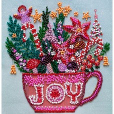 Mini Bead embroidery kit Festive tea party