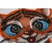 Mini Bead embroidery kit Cheerful tiger, AM-235 by Abris Art - buy online! ✿ Fast delivery ✿ Factory price ✿ Wholesale and retail ✿ Purchase Sets-mini-for embroidery with beads on canvas