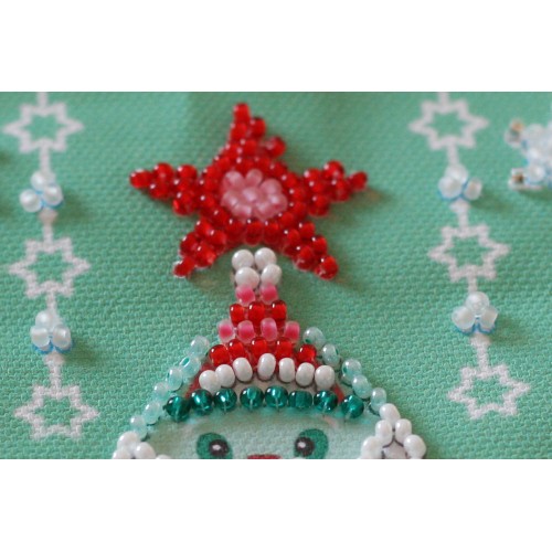Mid-sized bead embroidery kit Decorate, AMB-083 by Abris Art - buy online! ✿ Fast delivery ✿ Factory price ✿ Wholesale and retail ✿ Purchase Sets MIDI for beadwork