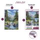 Cross Stitch Kit "Faraway mountains"