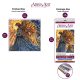 Bead Embroidery Kit on Art Canvas "Defender of Fate"