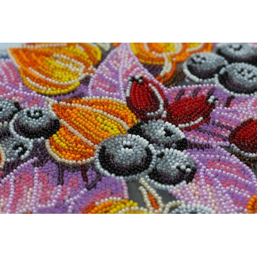 Main Bead Embroidery Kit Autumn (Deco Scenes), AB-848 by Abris Art - buy online! ✿ Fast delivery ✿ Factory price ✿ Wholesale and retail ✿ Purchase Great kits for embroidery with beads