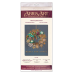 Main Bead Embroidery Kit New year wreath (Winter tale), AB-828 by Abris Art - buy online! ✿ Fast delivery ✿ Factory price ✿ Wholesale and retail ✿ Purchase Great kits for embroidery with beads