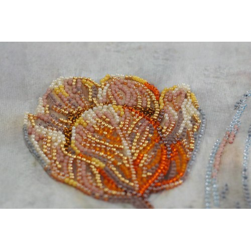 Main Bead Embroidery Kit Ball of flowers (Flowers), AB-847 by Abris Art - buy online! ✿ Fast delivery ✿ Factory price ✿ Wholesale and retail ✿ Purchase Great kits for embroidery with beads