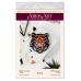Decoration Tiger, AD-210 by Abris Art - buy online! ✿ Fast delivery ✿ Factory price ✿ Wholesale and retail ✿ Purchase Kits for creating brooches (jewelry) with beads