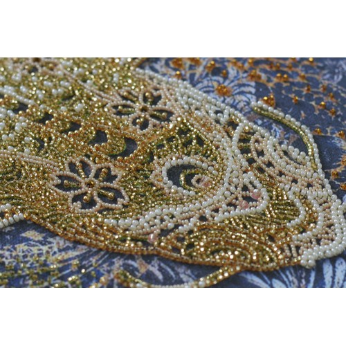 Main Bead Embroidery Kit Money fish (Deco Scenes), AB-823 by Abris Art - buy online! ✿ Fast delivery ✿ Factory price ✿ Wholesale and retail ✿ Purchase Great kits for embroidery with beads