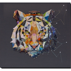 Main Bead Embroidery Kit Constellation Tiger (Deco Scenes)