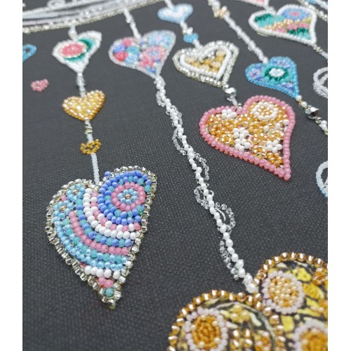 Main Bead Embroidery Kit Birds in love (Deco Scenes)