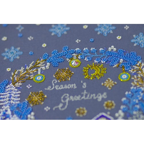 Main Bead Embroidery Kit Christmas motif (Winter tale)