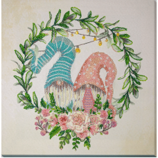 Main Bead Embroidery Kit Charming couple (Deco Scenes)