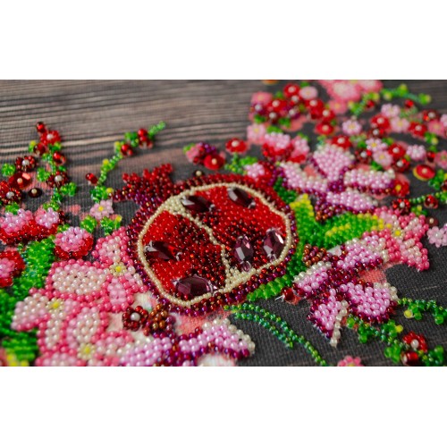 Main Bead Embroidery Kit Red рomegranates (Deco Scenes)