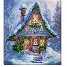 Main Bead Embroidery Kit When winter blows cold (Winter tale)