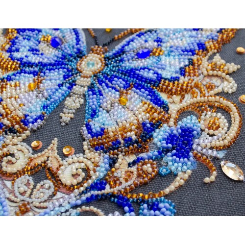 Main Bead Embroidery Kit Luxurious sapphire (Deco Scenes)