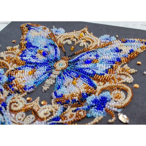 Main Bead Embroidery Kit Luxurious sapphire (Deco Scenes)