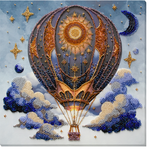 Main Bead Embroidery Kit Air adventures (Deco Scenes), AB-923  від Абрис Арт - купити з доставкою ✿ Найкраща ціна від виробника ✿ Оптом та в роздріб ✿ Придбати Big size DIY kits for embroidery with beads