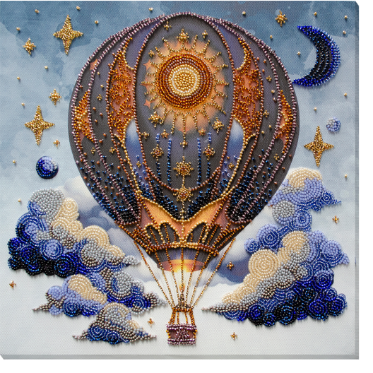 Main Bead Embroidery Kit Air adventures (Deco Scenes), AB-923  від Абрис Арт - купити з доставкою ✿ Найкраща ціна від виробника ✿ Оптом та в роздріб ✿ Придбати Big size DIY kits for embroidery with beads