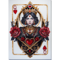 Main Bead Embroidery Kit Queen of hearts (Deco Scenes)