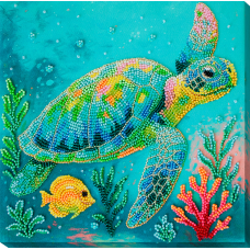 Main Bead Embroidery Kit Ocean Traveler (Animals)