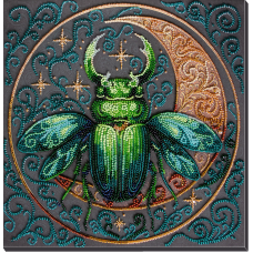 Набір для вишивання бісером на натуральному художньому холсті "Природній тотем"