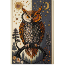 Main Bead Embroidery Kit The oracle between day and night (Animals)