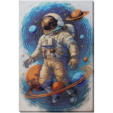 Main Bead Embroidery Kit Cosmic Traveler (Adventure stories)