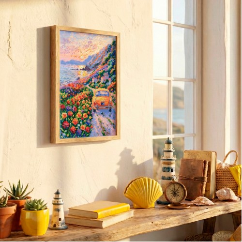 Main Bead Embroidery Kit Twilight Over the Sea (Landscapes), AB-968  від Абрис Арт - купити з доставкою ✿ Найкраща ціна від виробника ✿ Оптом та в роздріб ✿ Придбати Big size DIY kits for embroidery with beads