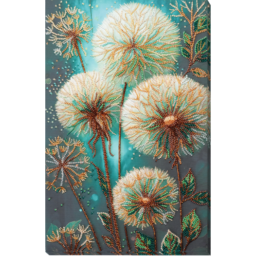 Main Bead Embroidery Kit Dream of the air (Flowers), AB-969  від Абрис Арт - купити з доставкою ✿ Найкраща ціна від виробника ✿ Оптом та в роздріб ✿ Придбати Big size DIY kits for embroidery with beads