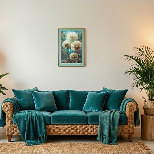 Main Bead Embroidery Kit Dream of the air (Flowers), AB-969  від Абрис Арт - купити з доставкою ✿ Найкраща ціна від виробника ✿ Оптом та в роздріб ✿ Придбати Big size DIY kits for embroidery with beads