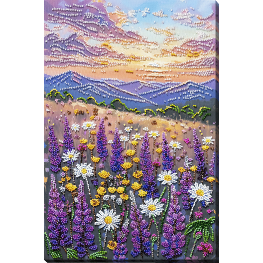 Main Bead Embroidery Kit Valley of Dreams (Landscapes), AB-974  від Абрис Арт - купити з доставкою ✿ Найкраща ціна від виробника ✿ Оптом та в роздріб ✿ Придбати Big size DIY kits for embroidery with beads