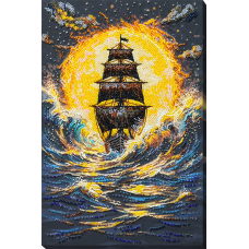 Main Bead Embroidery Kit Under a Blazing Sun (Maritime Stories)
