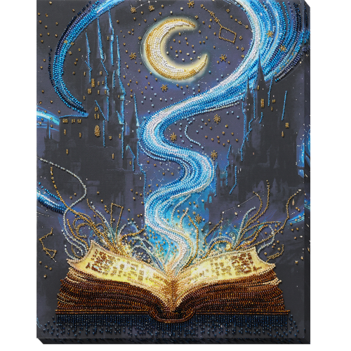Main Bead Embroidery Kit Book of Dreams (Fantasy), AB-977  від Абрис Арт - купити з доставкою ✿ Найкраща ціна від виробника ✿ Оптом та в роздріб ✿ Придбати Big size DIY kits for embroidery with beads