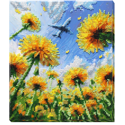 Main Bead Embroidery Kit Dream (Landscapes), AB-979  від Абрис Арт - купити з доставкою ✿ Найкраща ціна від виробника ✿ Оптом та в роздріб ✿ Придбати Big size DIY kits for embroidery with beads