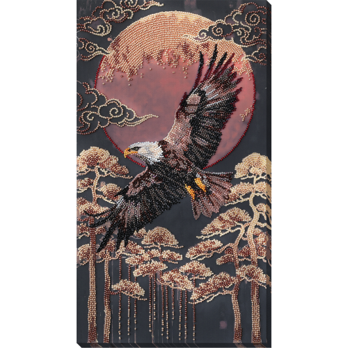 Main Bead Embroidery Kit Lord of the Skies (Animals and birds), AB-980  від Абрис Арт - купити з доставкою ✿ Найкраща ціна від виробника ✿ Оптом та в роздріб ✿ Придбати Big size DIY kits for embroidery with beads