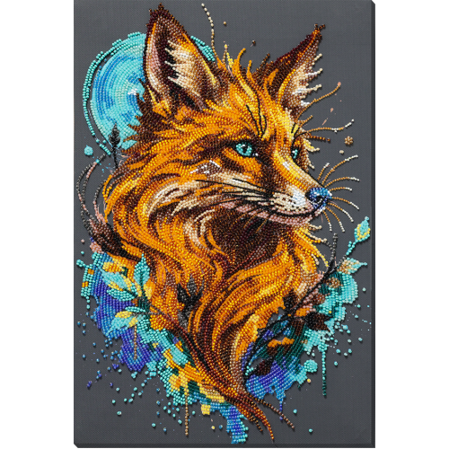 Main Bead Embroidery Kit Embodiment of Cunning (Animals and birds), AB-988  від Абрис Арт - купити з доставкою ✿ Найкраща ціна від виробника ✿ Оптом та в роздріб ✿ Придбати Big size DIY kits for embroidery with beads