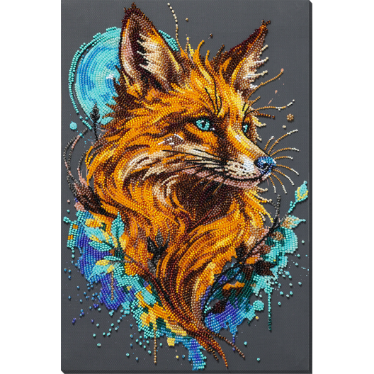 Main Bead Embroidery Kit Embodiment of Cunning (Animals and birds), AB-988  від Абрис Арт - купити з доставкою ✿ Найкраща ціна від виробника ✿ Оптом та в роздріб ✿ Придбати Big size DIY kits for embroidery with beads