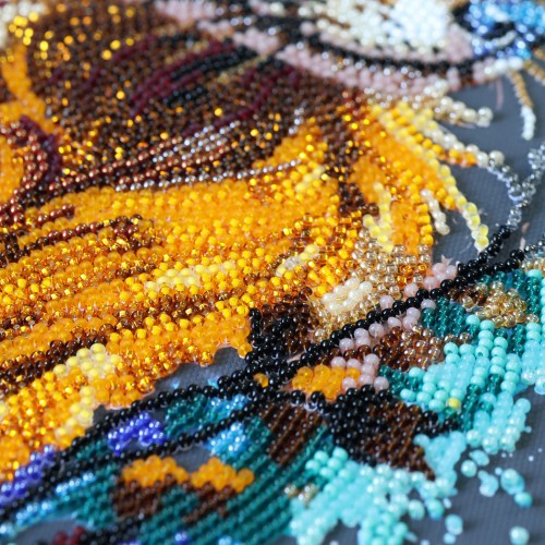 Main Bead Embroidery Kit Embodiment of Cunning (Animals and birds), AB-988  від Абрис Арт - купити з доставкою ✿ Найкраща ціна від виробника ✿ Оптом та в роздріб ✿ Придбати Big size DIY kits for embroidery with beads
