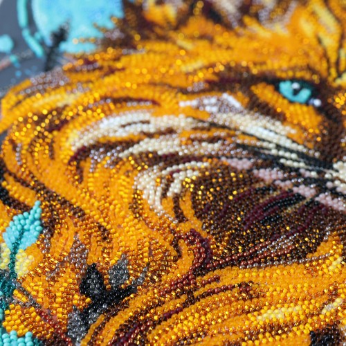 Main Bead Embroidery Kit Embodiment of Cunning (Animals and birds), AB-988  від Абрис Арт - купити з доставкою ✿ Найкраща ціна від виробника ✿ Оптом та в роздріб ✿ Придбати Big size DIY kits for embroidery with beads