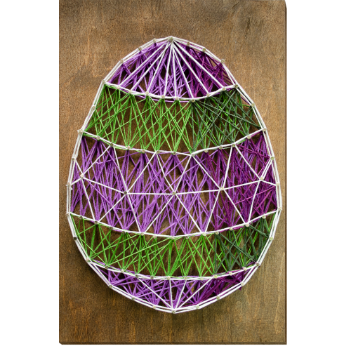 Creative Kit/String Art Easter egg (Deco Scenes), ABC-035  від Абрис Арт - купити з доставкою ✿ Найкраща ціна від виробника ✿ Оптом та в роздріб ✿ Придбати String art