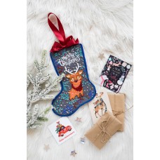 Main Bead Embroidery Kit Fairytale deer (Winter tale)