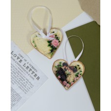 Набір для вишивання бісером інтер'єрної прикраси на натуральному художньому холсті "Віконт, який мене кохав…"