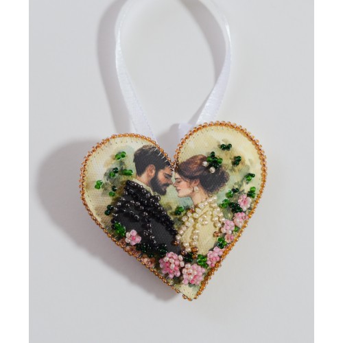 Набір для вишивання бісером інтер'єрної прикраси на натуральному художньому холсті "Віконт, який мене кохав…", ABT-055  від Абрис Арт - купити з доставкою ✿ Найкраща ціна від виробника ✿ Оптом та в роздріб ✿ Придбати Інтерʼєрний декор