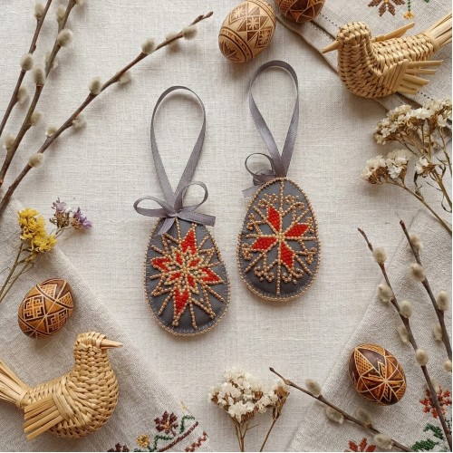 Decoration Easter Star (Easter Scenes), ABT-056  від Абрис Арт - купити з доставкою ✿ Найкраща ціна від виробника ✿ Оптом та в роздріб ✿ Придбати Interior deco