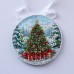 Decoration By the Christmas Tree (Winter tale), ABT-062  від Абрис Арт - купити з доставкою ✿ Найкраща ціна від виробника ✿ Оптом та в роздріб ✿ Придбати Kits for embroidery with beads on canvas - Christmas and New Year toys and decorations