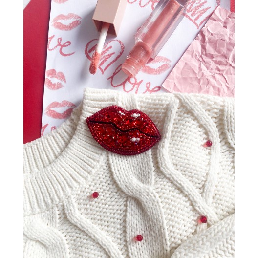 Decoration Passionate Kisses (Decoration), AD-244 від Абрис Арт - купити з доставкою ✿ Найкраща ціна від виробника ✿ Оптом та в роздріб ✿ Придбати Kits for creating brooches (jewelry) with beads Decoration Passionate Kisses (Decoration), AD-244 від Абрис Арт - купити з доставкою ✿ Найкраща ціна від виробника ✿ Оптом та в роздріб ✿ Придбати Kits for creating brooches (jewelry) with beads