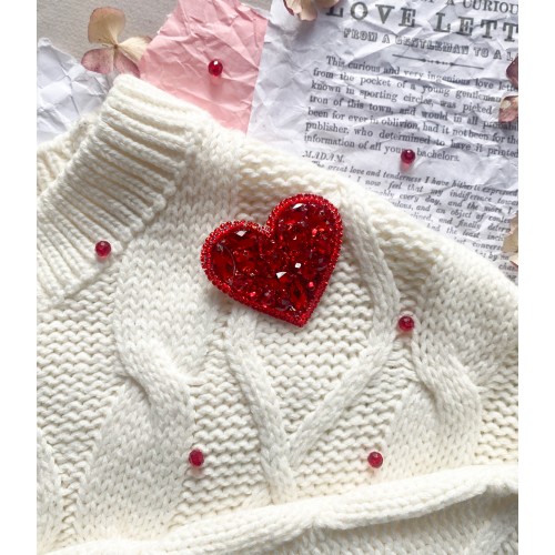 Decoration Little heart (Decoration), AD-245 від Абрис Арт - купити з доставкою ✿ Найкраща ціна від виробника ✿ Оптом та в роздріб ✿ Придбати Kits for creating brooches (jewelry) with beads Decoration Little heart (Decoration), AD-245 від Абрис Арт - купити з доставкою ✿ Найкраща ціна від виробника ✿ Оптом та в роздріб ✿ Придбати Kits for creating brooches (jewelry) with beads